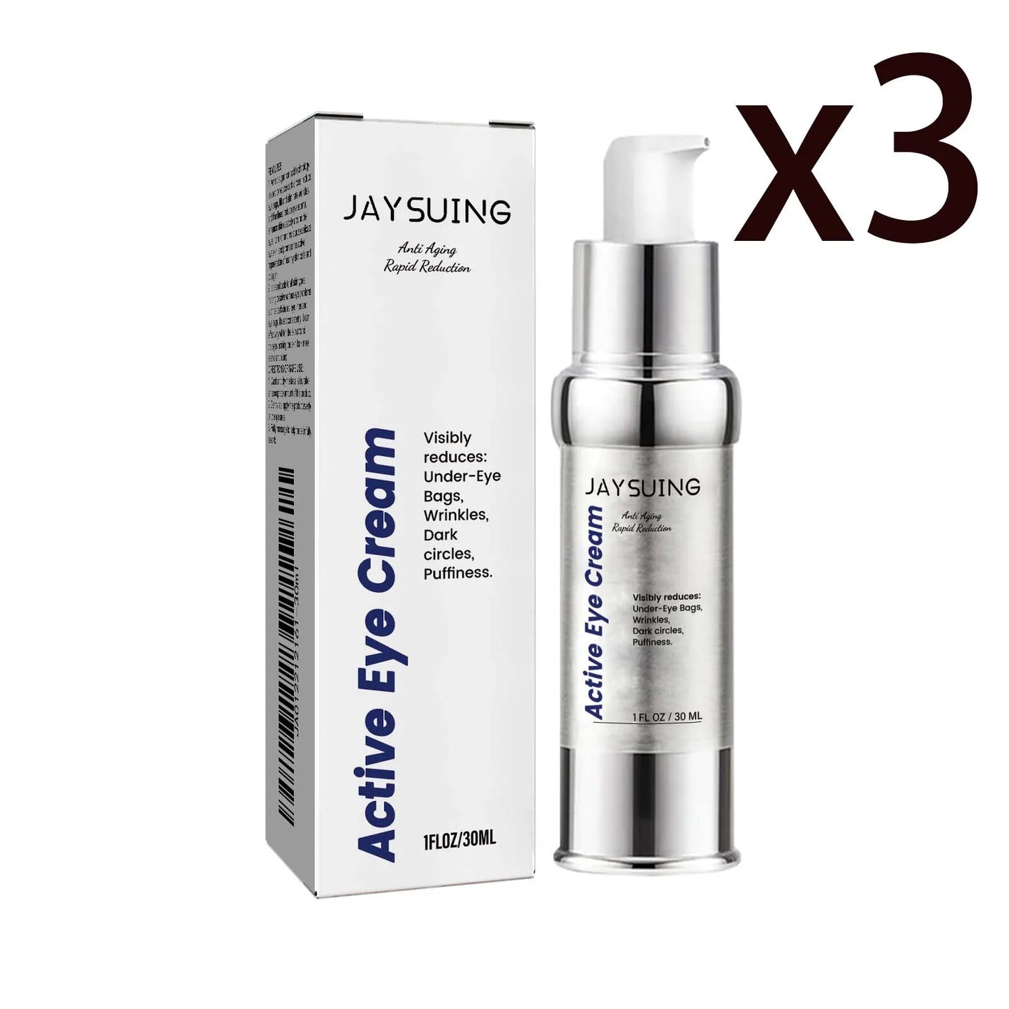 Vitamin C Tightening Eye Cream Promote Collagen Production Inhibit Melanin Reduce Eye Bags Deep Moisturizing Eye Care Lotions Peaceful Pleasures Health and Wellness 3x30ml 30ml