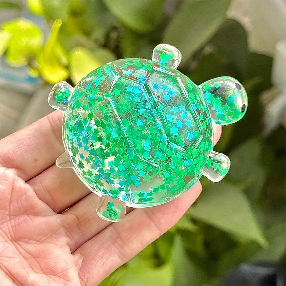 Shell Turtle Table Ornaments Relaxation toys Anti Stress Decompression Toy Office Home Desktop Decor TPR Squeeze toy Peaceful Pleasures Health and Wellness