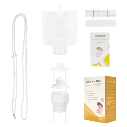 Newborn Lactation Aid | Soft Silicone Nursing Feeding Tube Device Lactation Aid Device Peaceful Pleasures Health and Wellness China Mainland