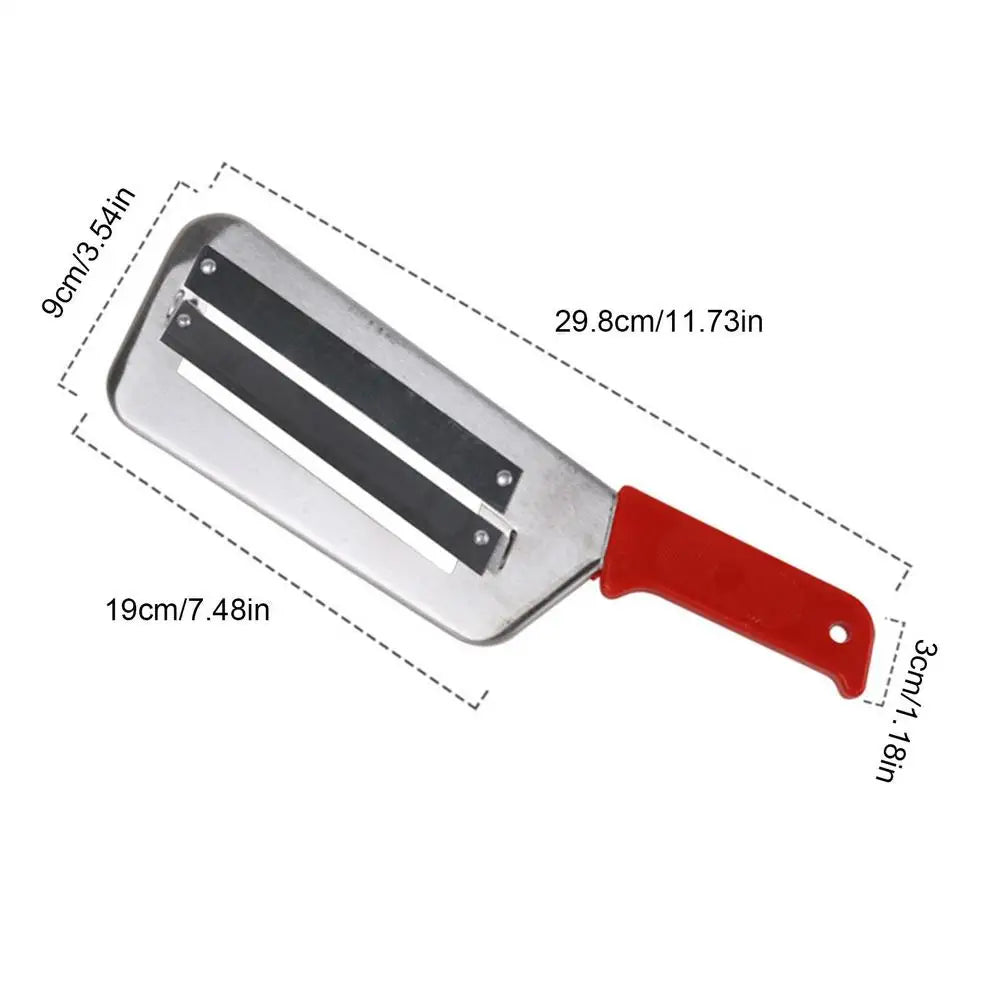 2-Blade Vegetable Slicer & Grater | Cabbage Shredder Tool