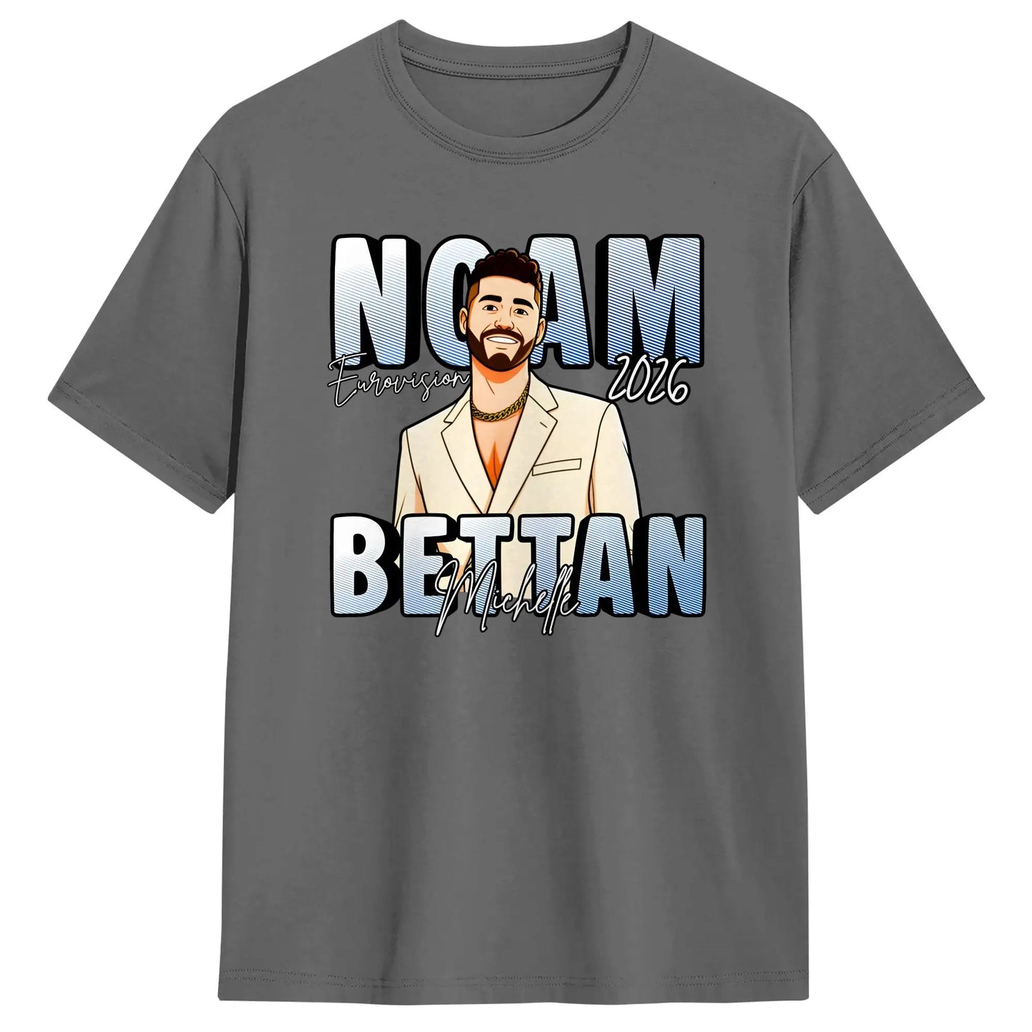 Eurovision 2026 Men's Cotton Graphic T-Shirt | S–6XL