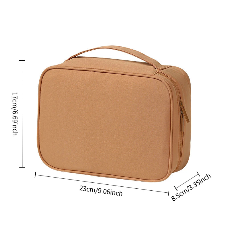 Professional Makeup Organizer Travel Bag | Multi-Compartment Case