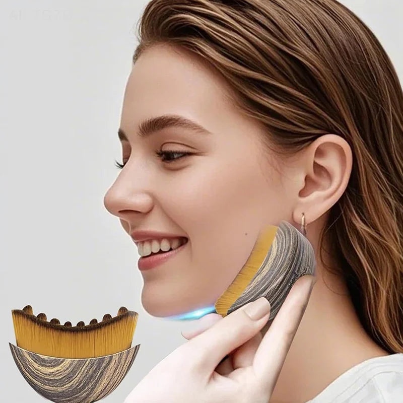 Lymphatic Contour Face Brush – Facial Sculpting Massager