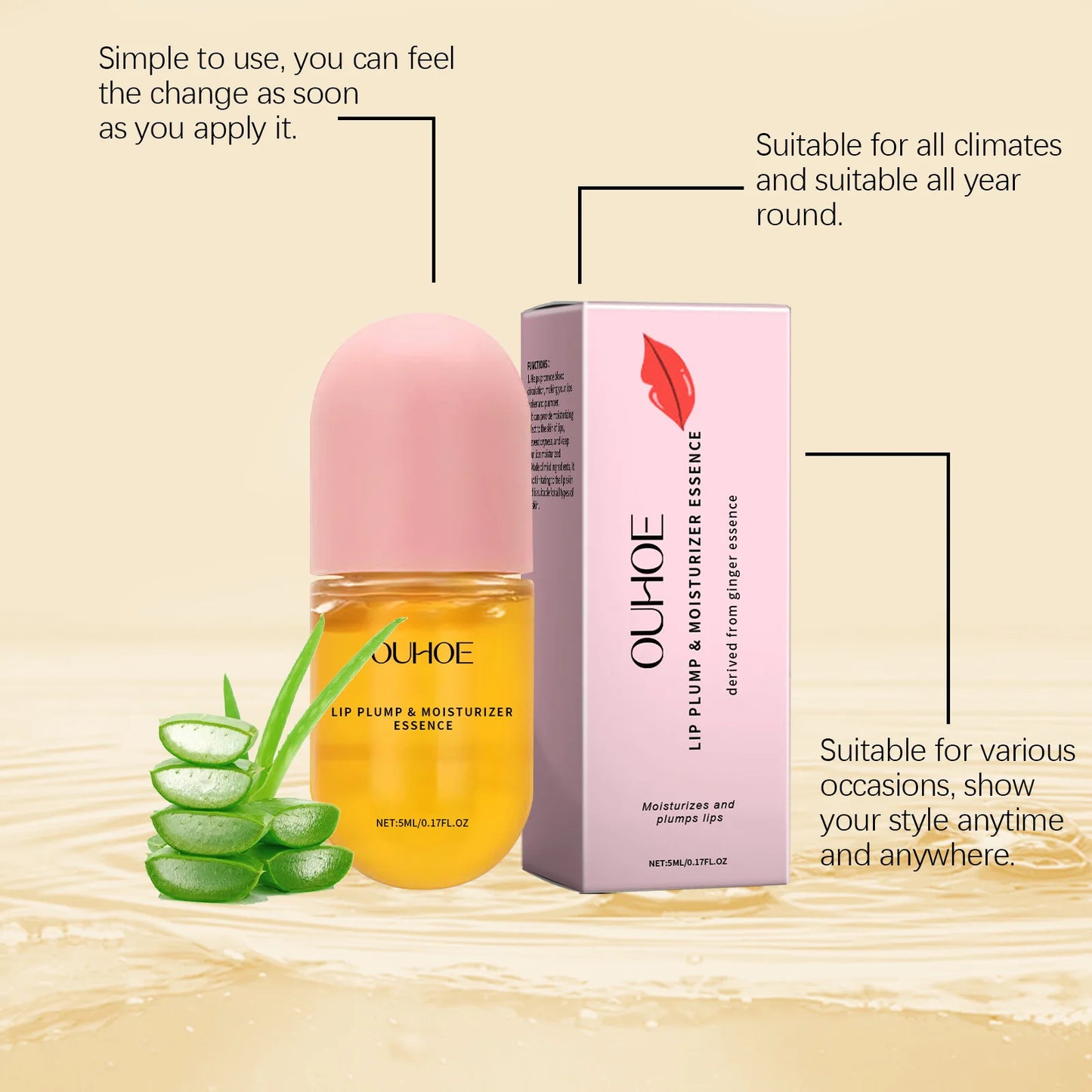 Lip Oil for Dry & Chapped Lips – Nourishing Cheilitis Repair