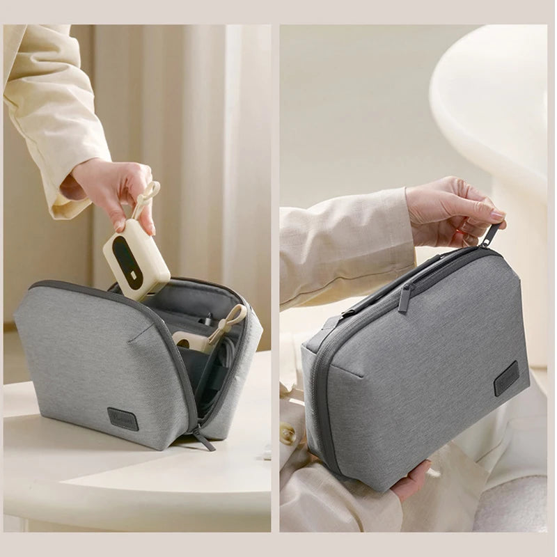 Water Resistant Electronics Organizer Travel Bag | Cable Pouch