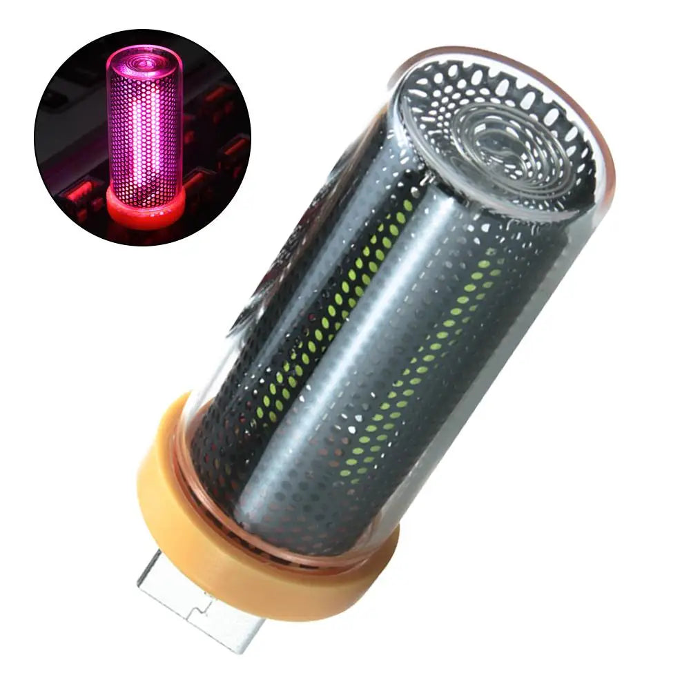 Retro USB LED Filament Night Light – Warm Flame Ambient Bulb