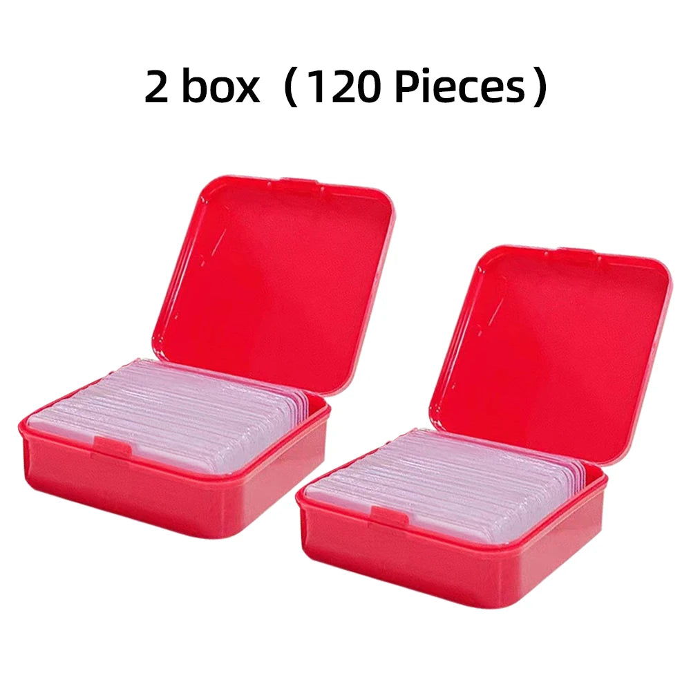 Reusable Nano Double-Sided Tape – Clear, Strong & Waterproof Double-Sided Tape Peaceful Pleasures Health and Wellness 2box 120pcs