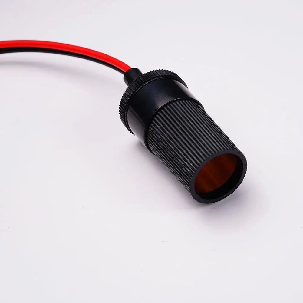12V Power Car Cigarette Lighter Female To Alligator Battery Connector Auto To Adapter Terminal Clip-on Clip Extension New Peaceful Pleasures Health and Wellness