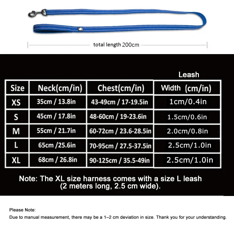 Truelove No Pull Adjustable Dog Harness & Leash Set | TLL5551 Peaceful Pleasures Health and Wellness