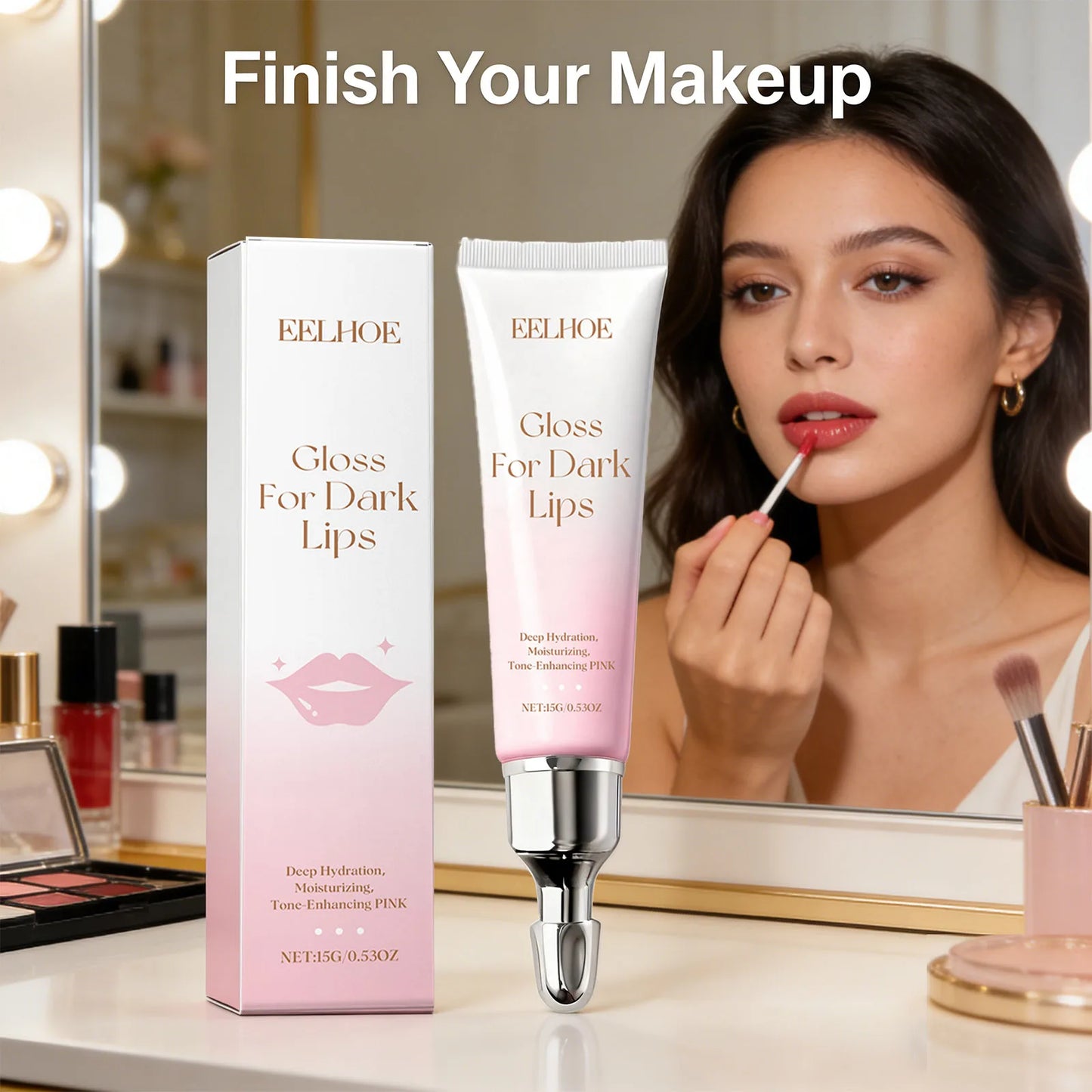 Eelhoe Vitamin C Lip Serum – Brighten, Moisturise & Volumise Lip Serum Peaceful Pleasures Health and Wellness