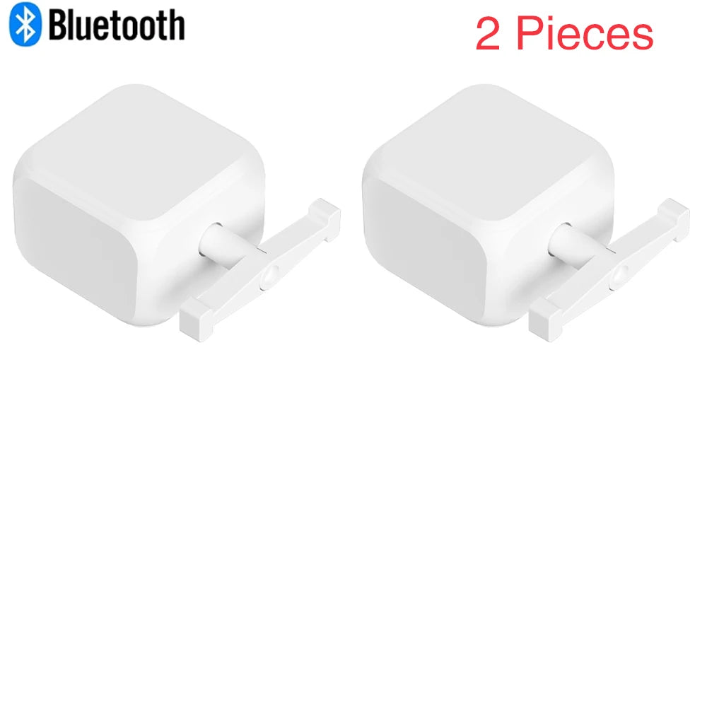 Tuya Bluetooth Fingerbot Robot Button Rocker Switch Remote Controller Press Robot Support Google Home Alexa Voice Assitant Peaceful Pleasures Health and Wellness 2 pieces