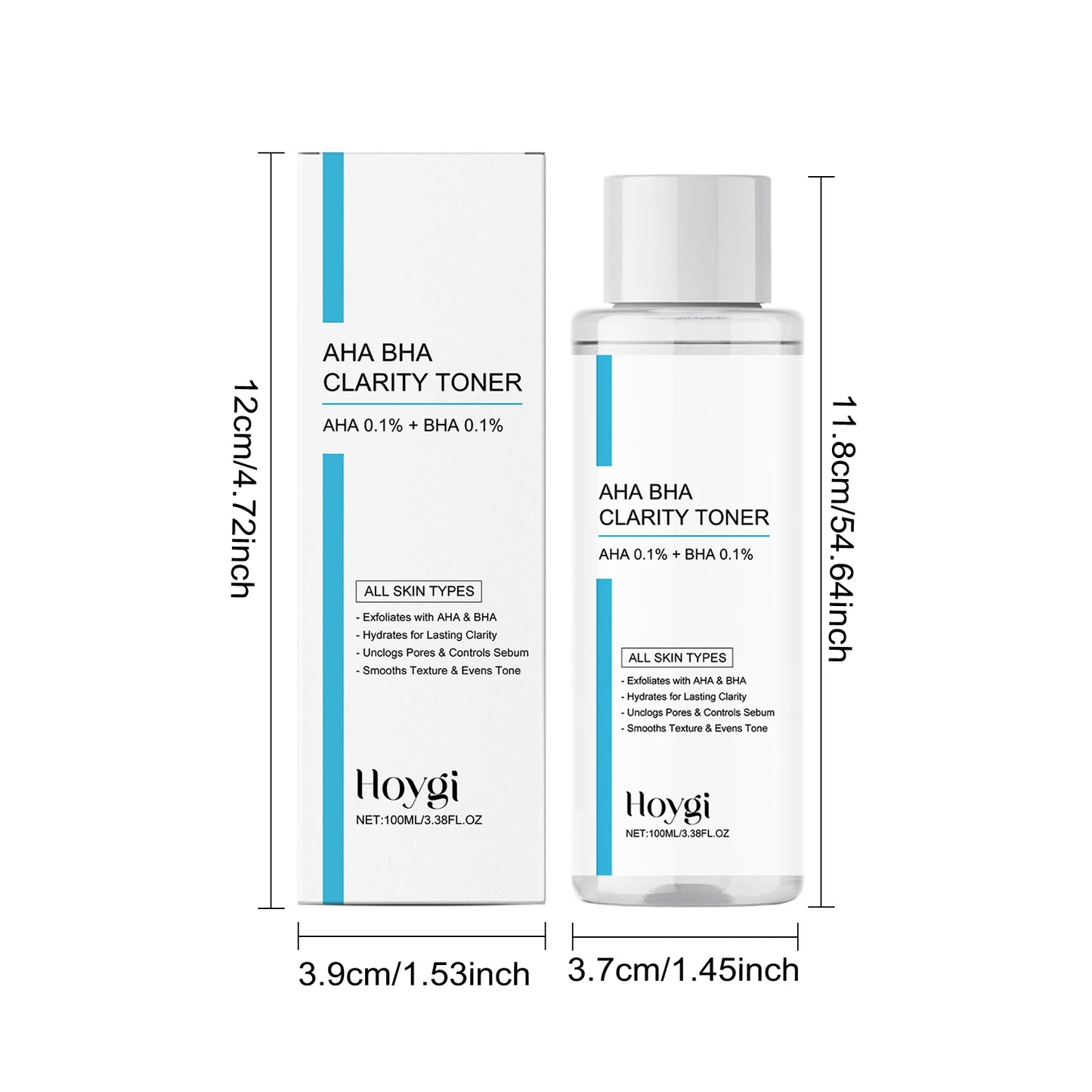 AHA BHA Exfoliating Toner – Pore Refining & Oil Control Peaceful Pleasures Health and Wellness