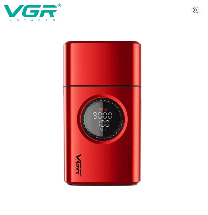 VGR new high-end electric shaver with personalized crack body, multi power control, metal blade head, whitening device V-377 Peaceful Pleasures Health and Wellness USB