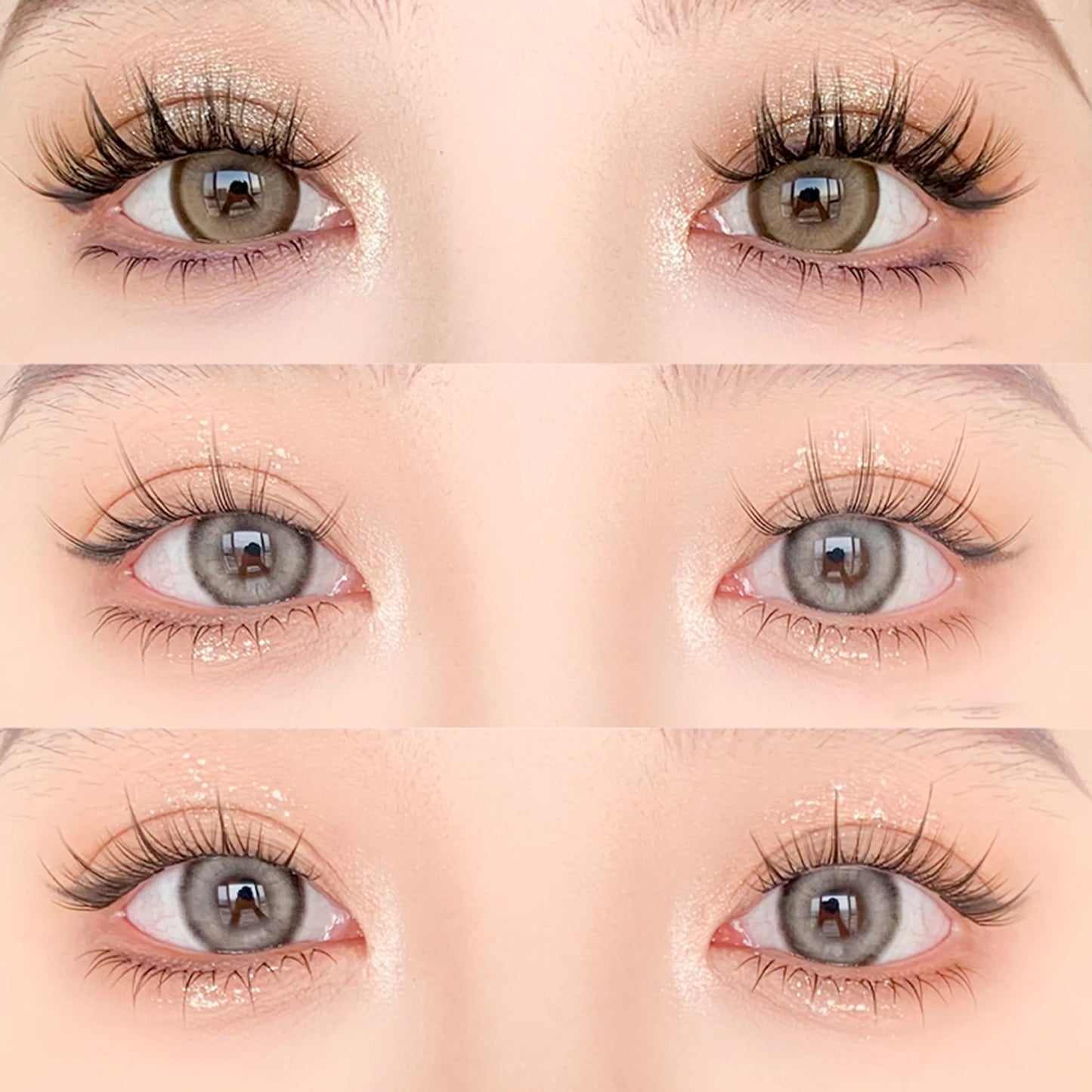 Self-Adhesive Cluster Lashes – No Glue Korean DIY Lash Clusters