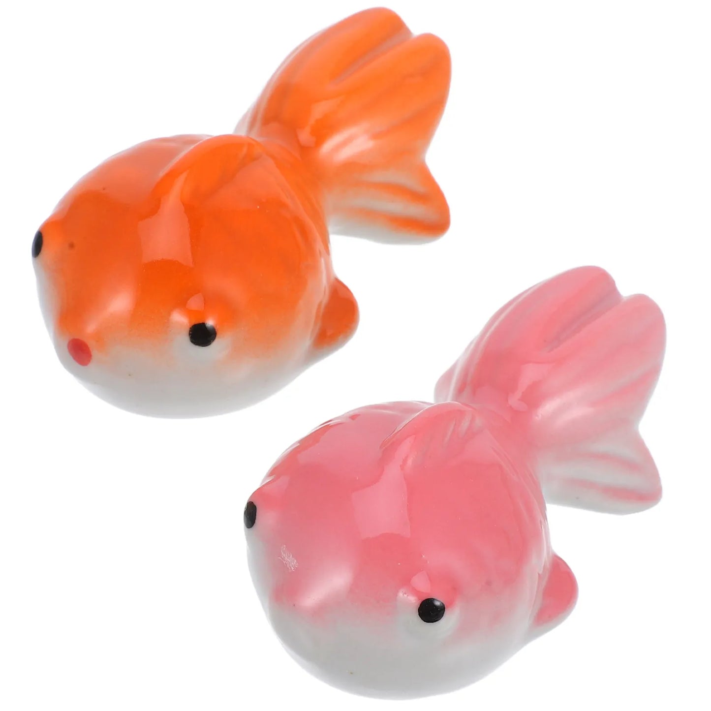 Floating Koi Fish for Pond Garden Water Decor Ceramic Fish Art Decoration Outdoor Aquatic Landscape Enhancer Accessories Peaceful Pleasures Health and Wellness