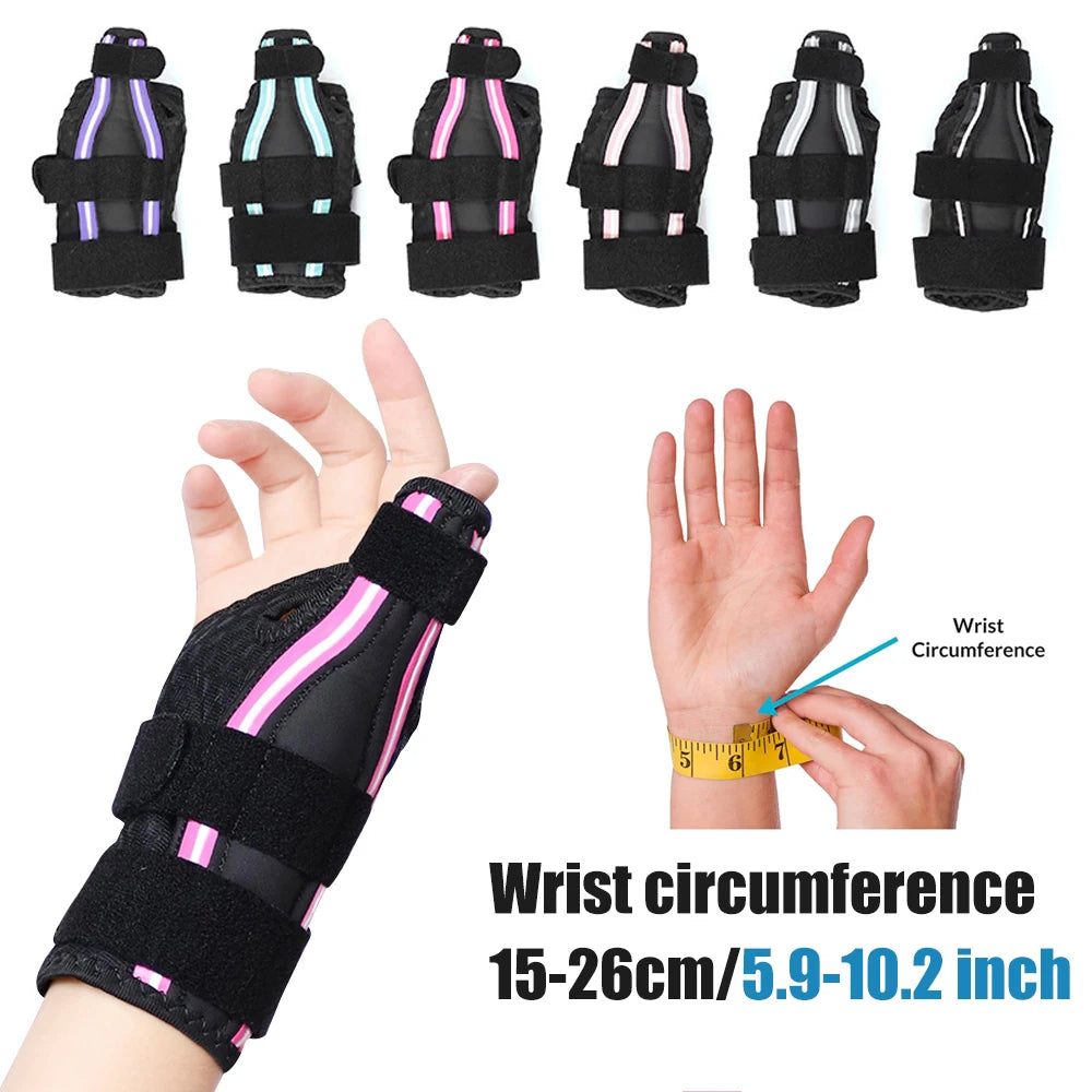 1PCS Thumb Brace for Right & Left Hand,Reversible Thumb Splint for Arthritis Pain,Thumb Stabilizer for Sprains,Tendonitis Relief Peaceful Pleasures Health and Wellness