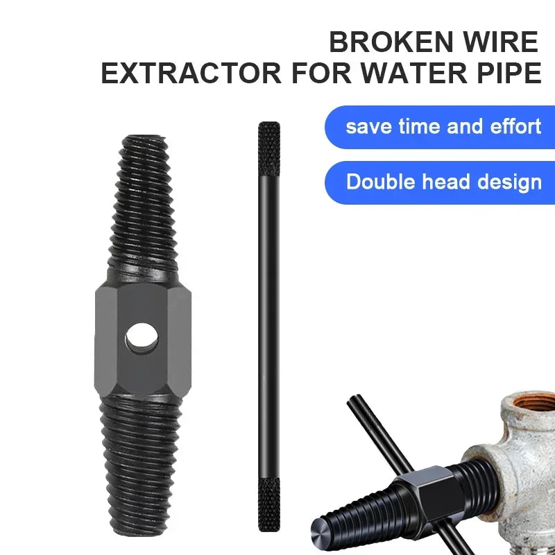 Double Head Screw Extractor Set – Broken Bolt & Pipe Remover Peaceful Pleasures Health and Wellness