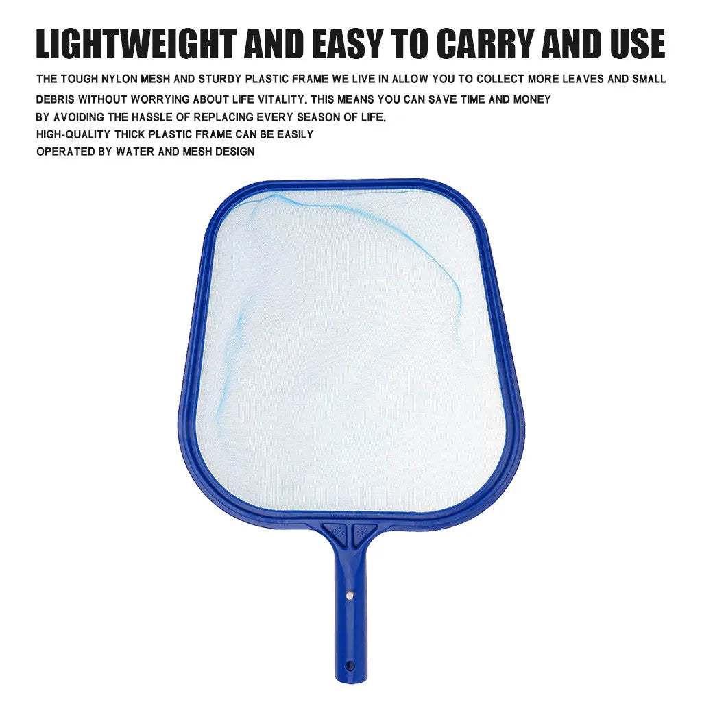 Leaf Skimmer Swimming Pools Skimmer Net Rubbish Cleaning Rake Leaf Mesh Deep Bag SPA Pond Leaves Cleaning Net Pool Accessories Peaceful Pleasures Health and Wellness