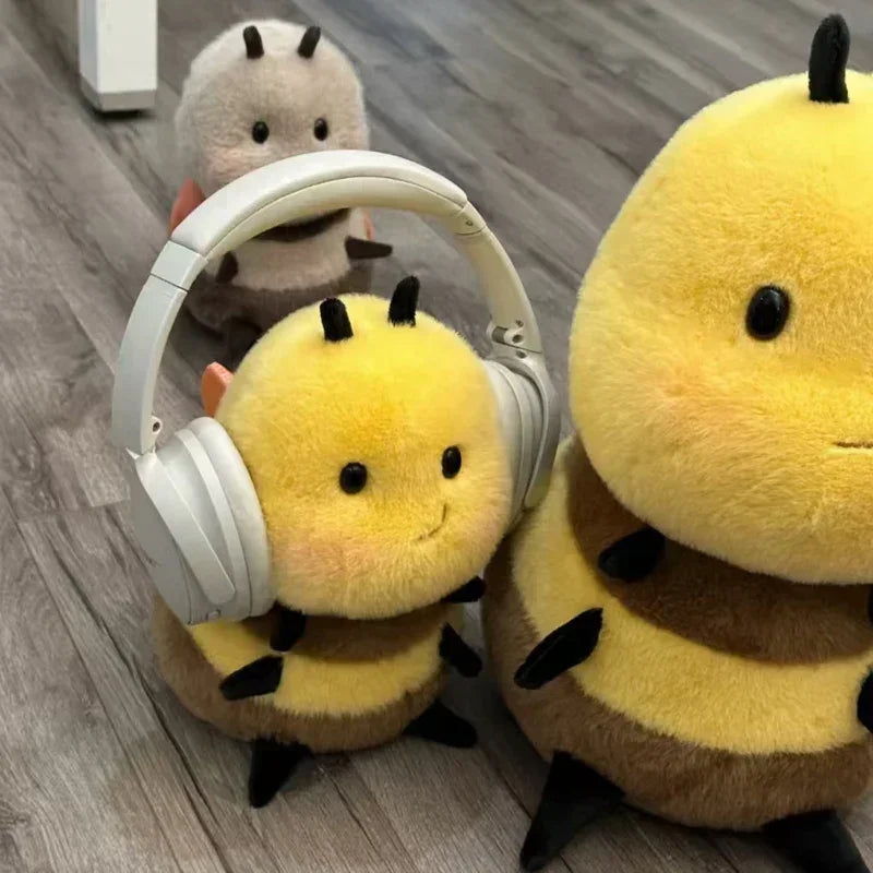 25cm Cute Bee Ladybug Plush Stuffed Toy | Soft Gift Doll