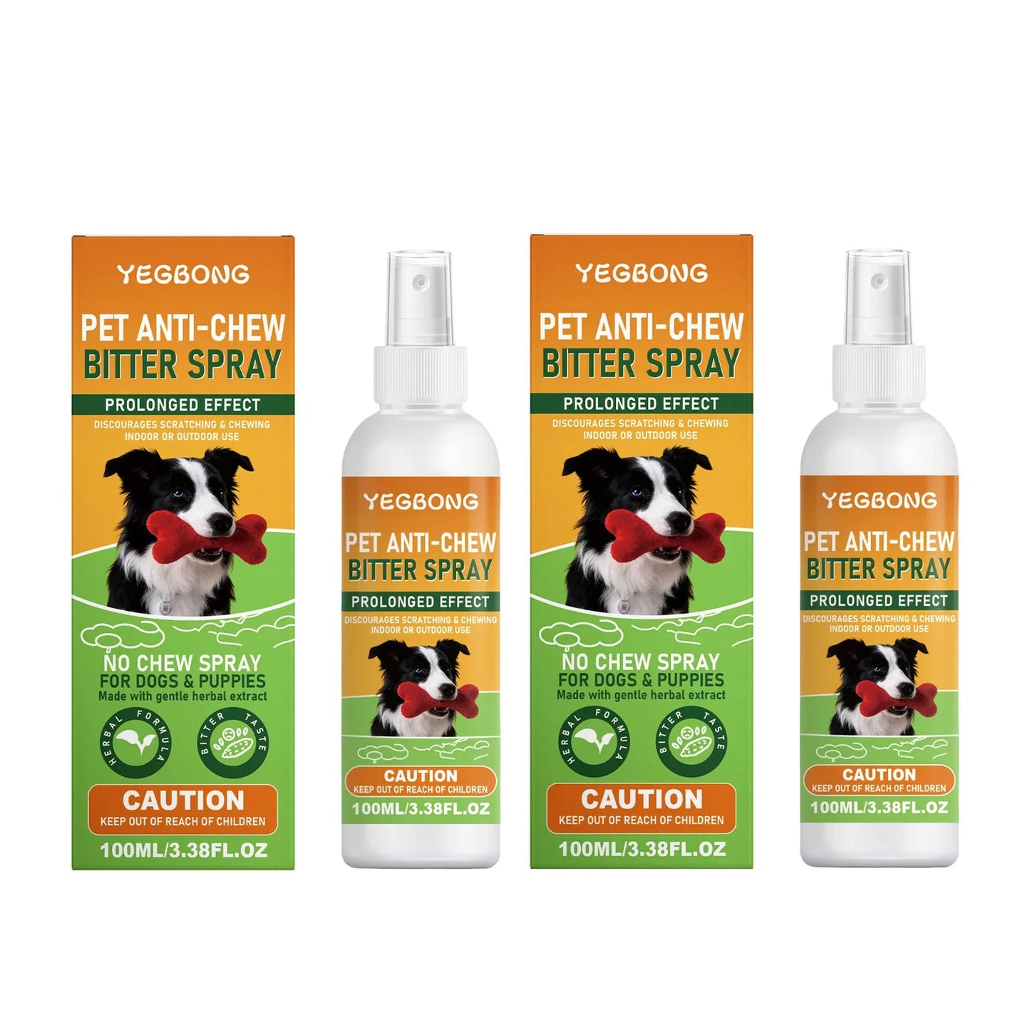 Pet Anti-Chew Bitter Spray – Dog & Cat Training Deterrent