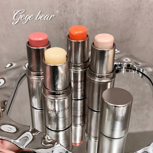 Korean Creamy Blush Stick – Glossy Moisturizing Glow | 7g Cream Blush Stick Peaceful Pleasures Health and Wellness