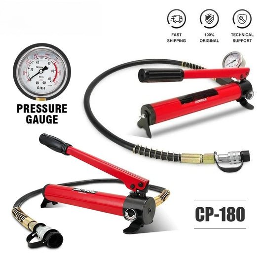 High Pressure Hydraulic Hand Pump CP-180 Manual Hydraulic Pressure Pump Peaceful Pleasures Health and Wellness