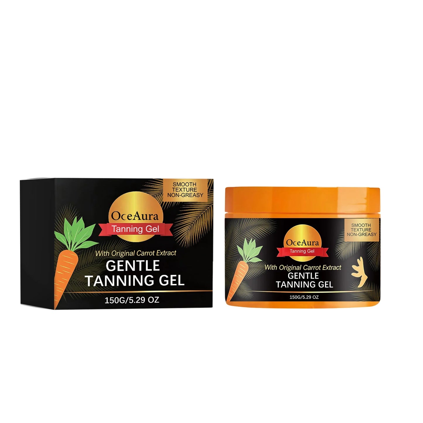 Carroten Gradual Tanning Gel – Streak-Free Sunless Bronzer 150g Peaceful Pleasures Health and Wellness 150g Boxed