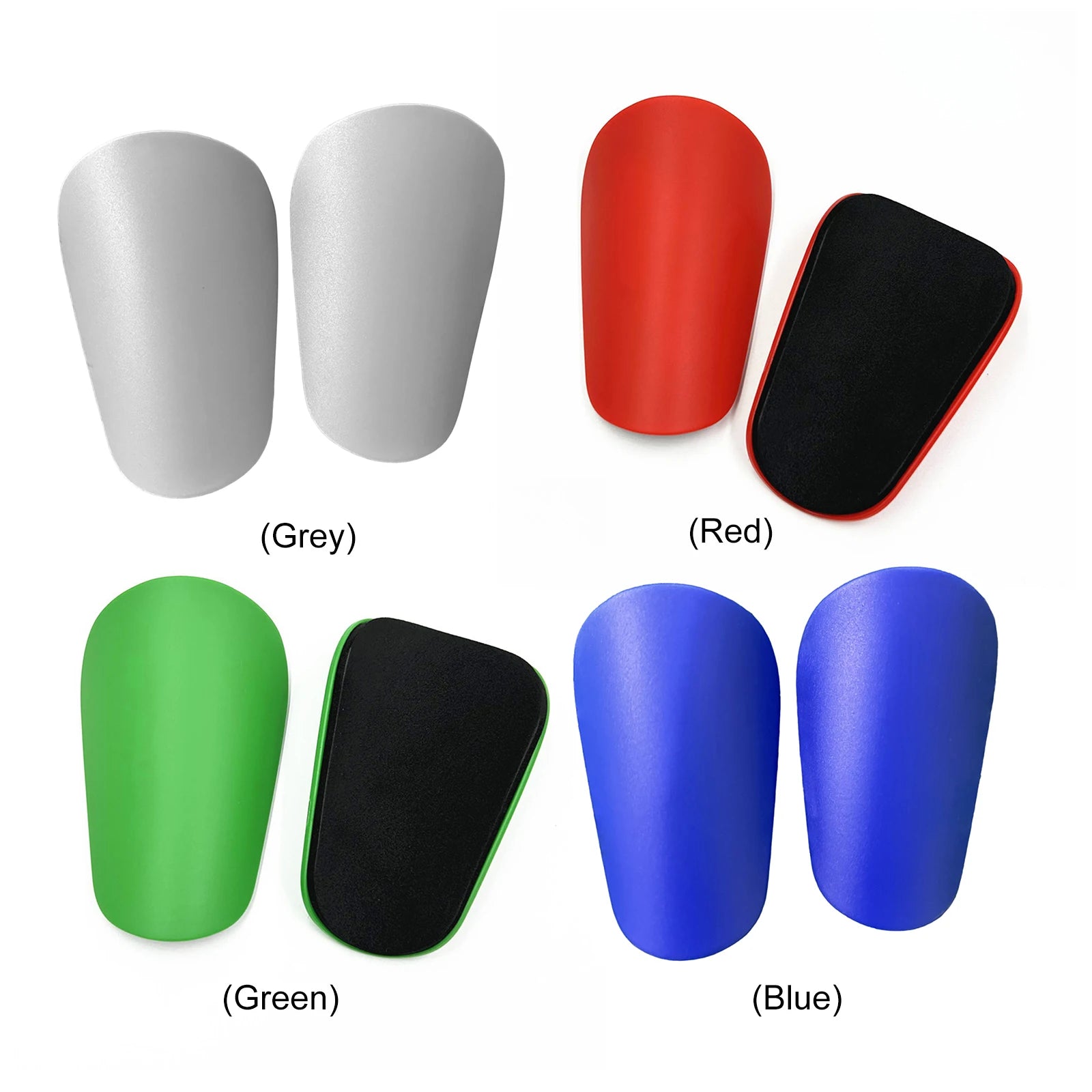 1 Pair Mini Soccer Leg Pads Wear- Lightweight Feet Shin Guards Shock Absorbing Portable Shank Board for Kids and Adults Peaceful Pleasures Health and Wellness
