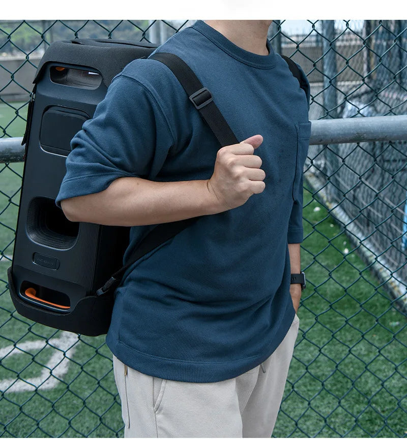 For JBL Partybox 110 Speaker EVA Case Outdoor Portable Stereo Shell Protective Cover With Shoulder Strap Peaceful Pleasures Health and Wellness