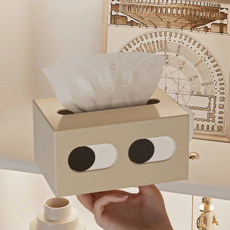 Modern Rectangle Tissue Box Cover | Decorative Holder for Home