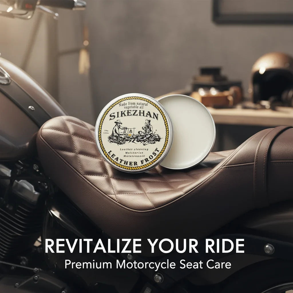 Motorcycle Leather Care Cream – UV & Waterproof Conditioner 100g