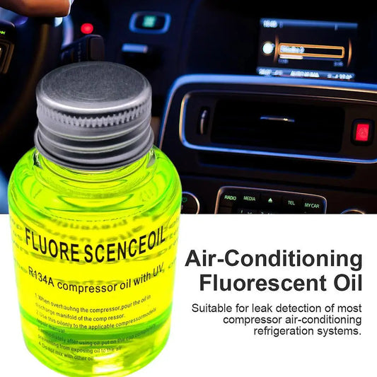 60ml UV Fluorescent Dye – Car A/C Leak Detection Tracer Tool AC Leak Detection Dye Peaceful Pleasures Health and Wellness