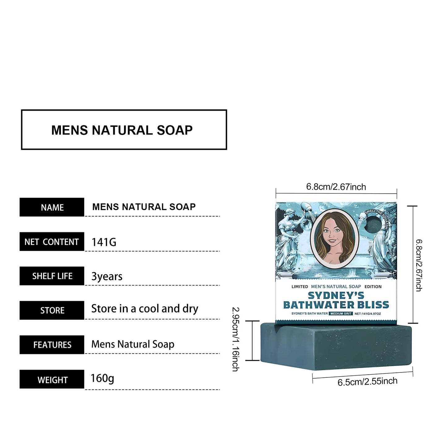 Deep Cleansing Body Soap – Moisturizing, Oil Control & Fresh