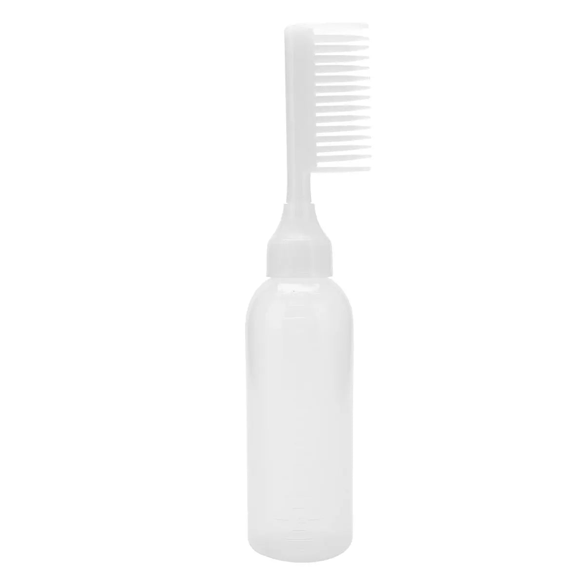 170ml Bottle Refillable Applicator Hair Dye Bottles Plastic Shampoo Bottle Hair Coloring Smudge Tool Salon Hairdressing Supplies Peaceful Pleasures Health and Wellness White