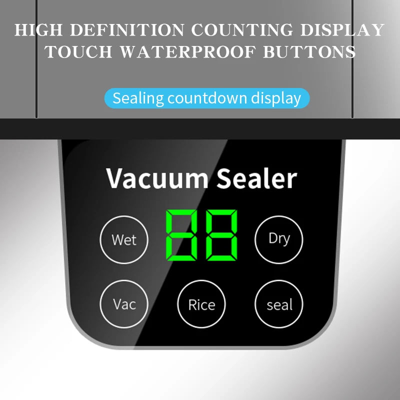 Household vacuum sealing machine cutting knife vacuum preservation machine small sealing machine food plastic sealing machine Peaceful Pleasures Health and Wellness