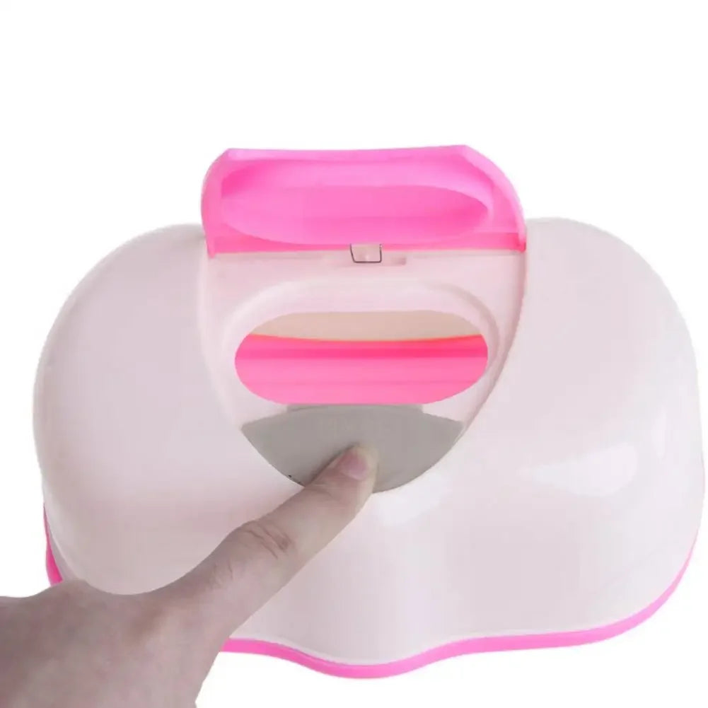 Reusable Baby Wipes Dispenser – Sealed Flip Lid Holder Case