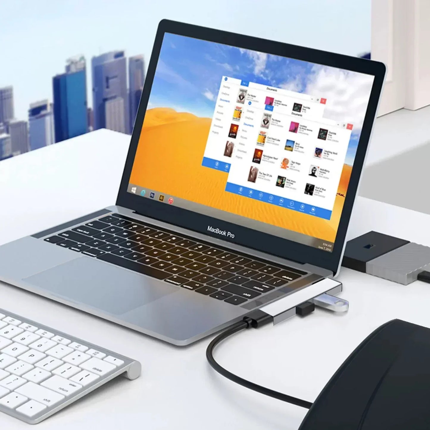 3 in 1 USB HUB OTG USB 3.0/Type-C 3.0 To 3 USB USB Splitter Hub Speed 5.0Gbps 3 Port Type C HUB for PC Laptop Notebook Peaceful Pleasures Health and Wellness