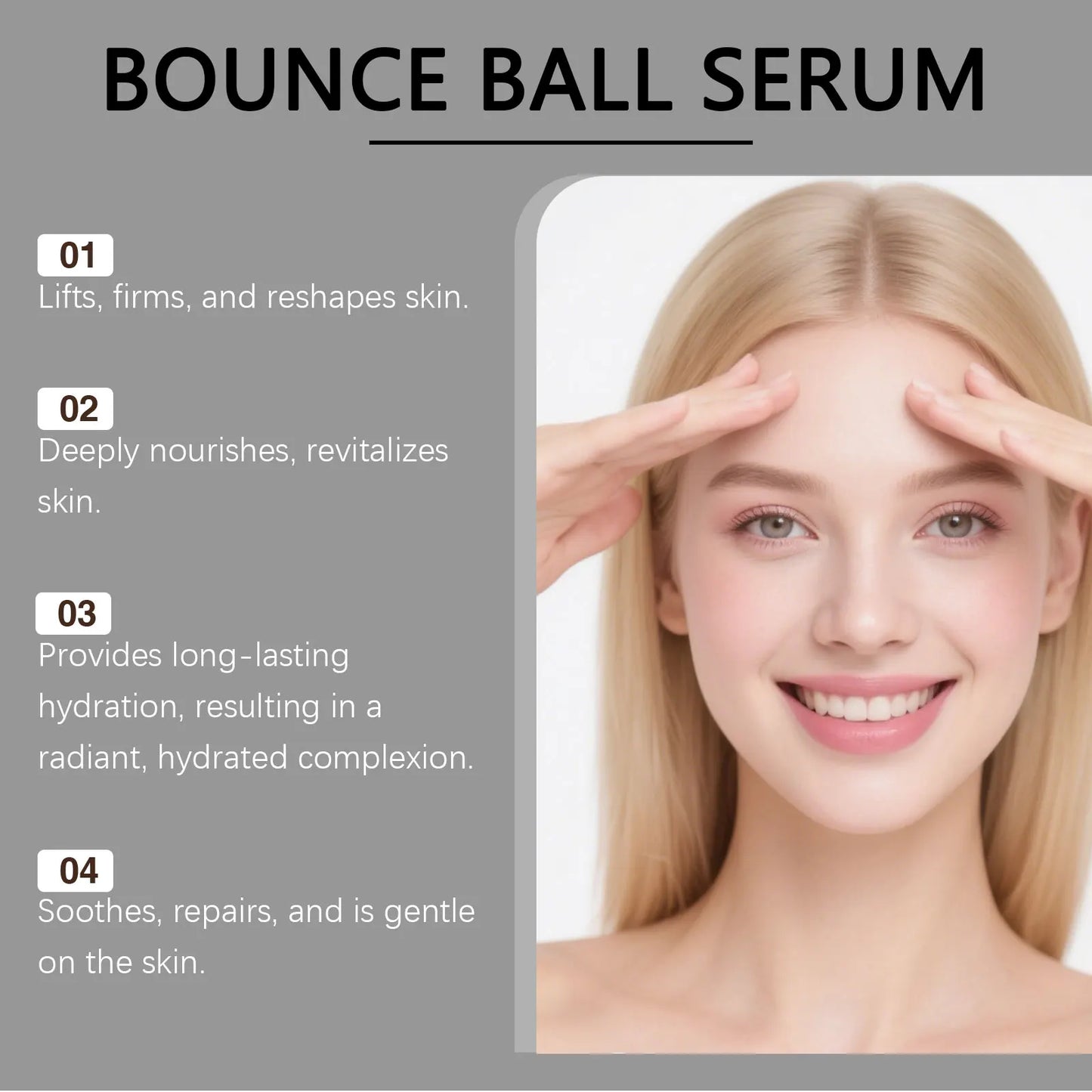 Firming Facial Serum | Moisturizing, Anti-Sagging & Smoothing