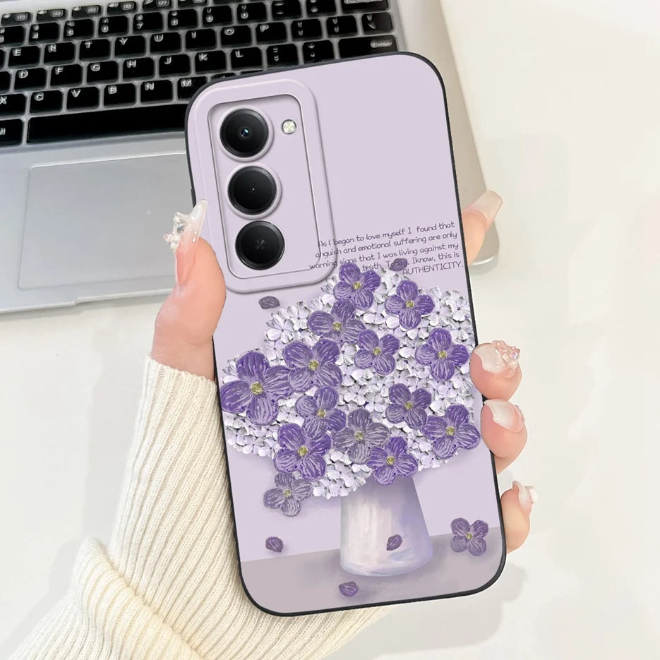 For Xiaomi Redmi 15 4G 5G Case Cute Panda Rabbit Cartoon Cover Shockproof Phone Case For Xiaomi Redmi 15 5G Redmi15 4G Soft Bags Peaceful Pleasures Health and Wellness