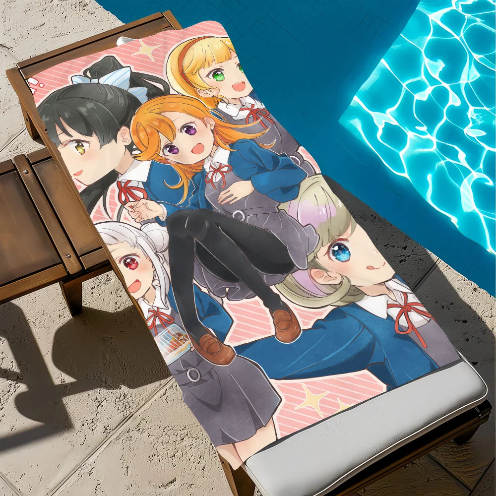 Anime Quick-Dry Beach Towel | Soft Microfiber Pool & Travel Quick-Dry Beach Towel Peaceful Pleasures Health and Wellness z5 STJ150x260CM