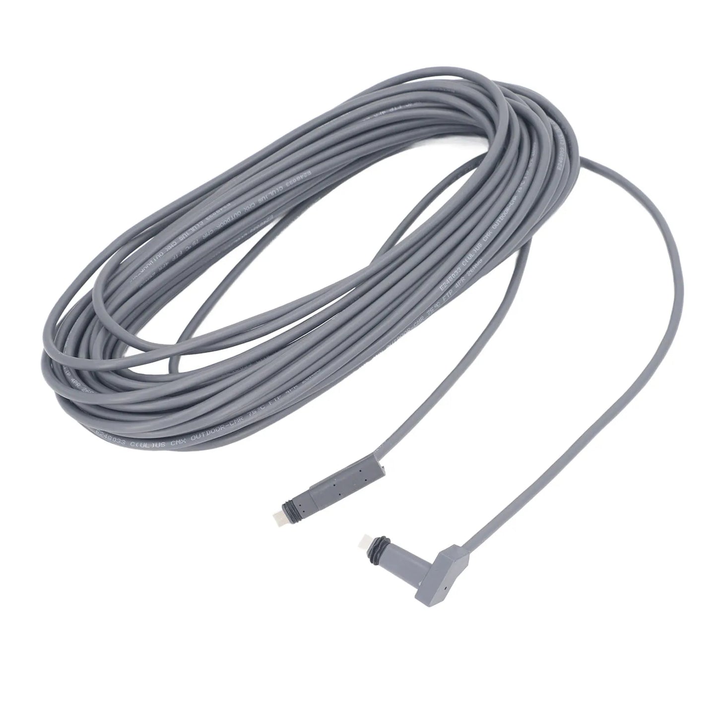 Rectangular Satellite Replacement Cable 100ft Router Networking