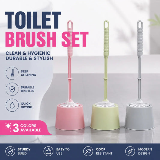 Long Handle Toilet Brush – Deep Clean & Stain Removal Toilet Cleaning Brush Oasis Select