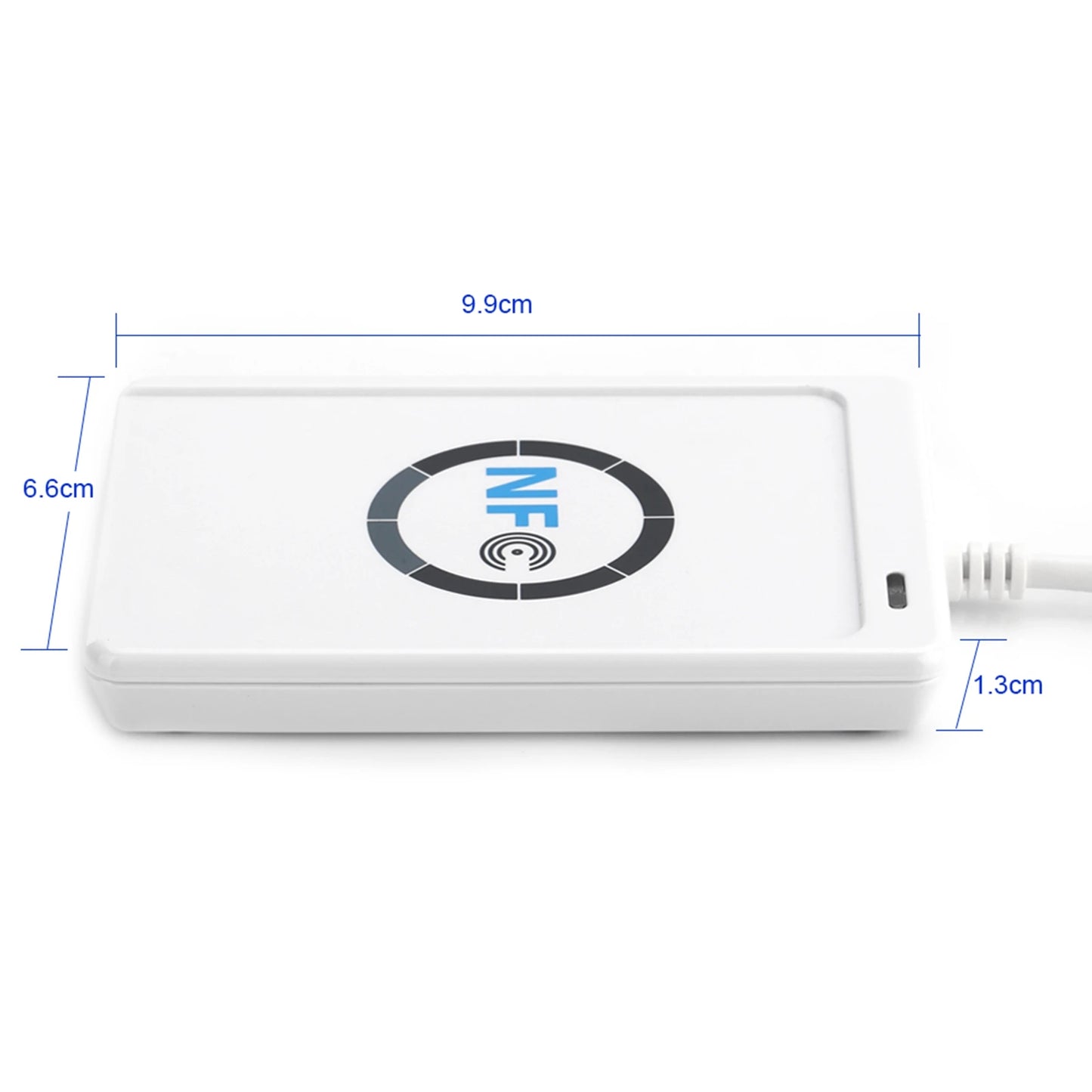 Software White IC Card Reader Contactless Writer Portable Adapter NFC