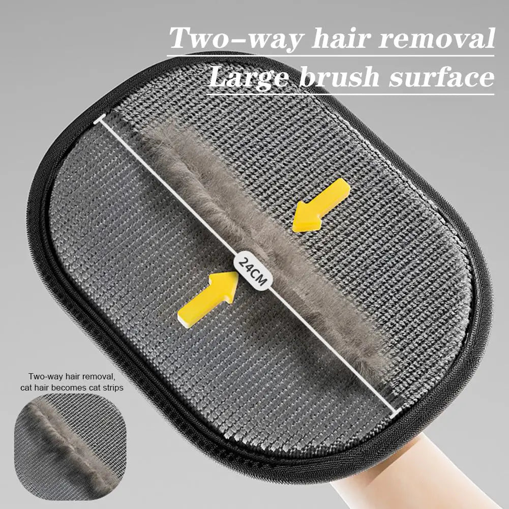 Pet Grooming Glove Electrostatic Hair Removal Gloves Dog Cat Removal Brush Gloves Adhesive Glove Carpet Clothing Cleaning Brush Peaceful Pleasures Health and Wellness