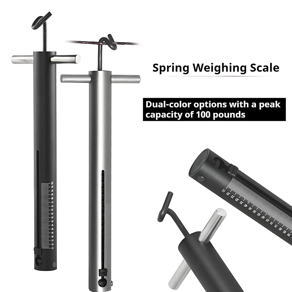 Bow Draw Weight Measuring Compound Recurve Archery Scale Spring