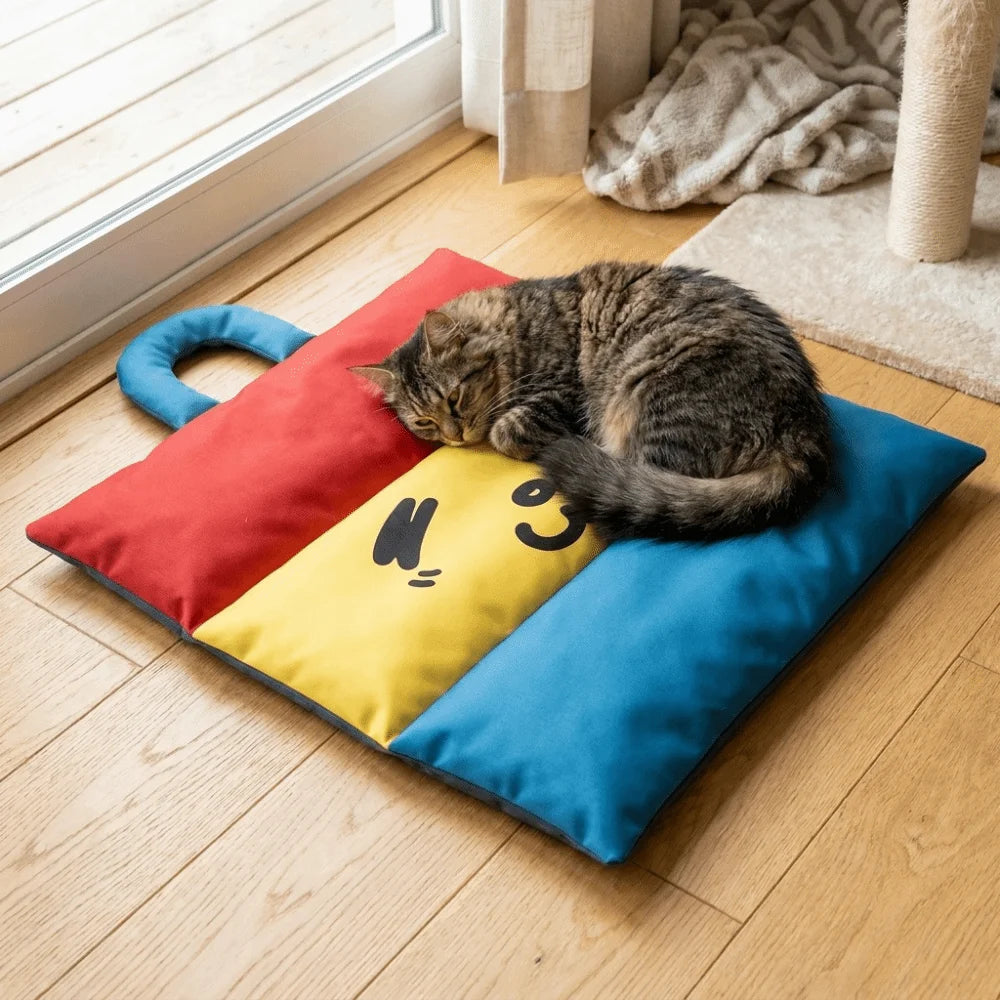 Double-Sided Pet Cooling Mat | Waterproof Foldable Dog & Cat Bed