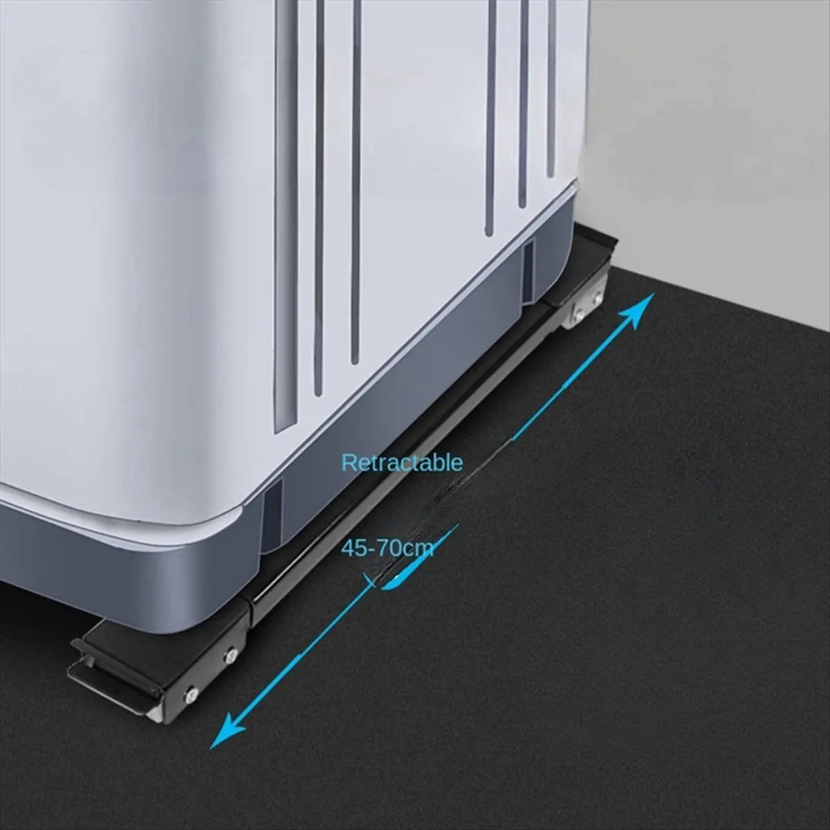 Adjustable Appliance Roller Base | 16-Wheel Fridge & Washer Stand Peaceful Pleasures Health and Wellness