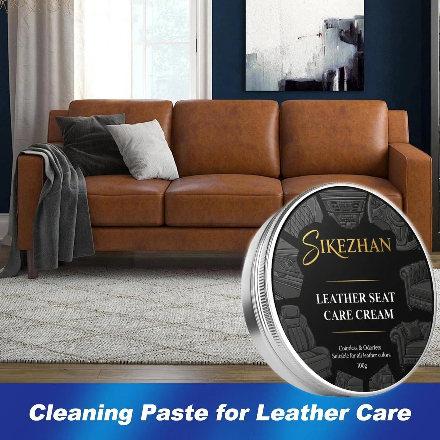 Automotive Leather Care Cream – Clean, Nourish & Restore