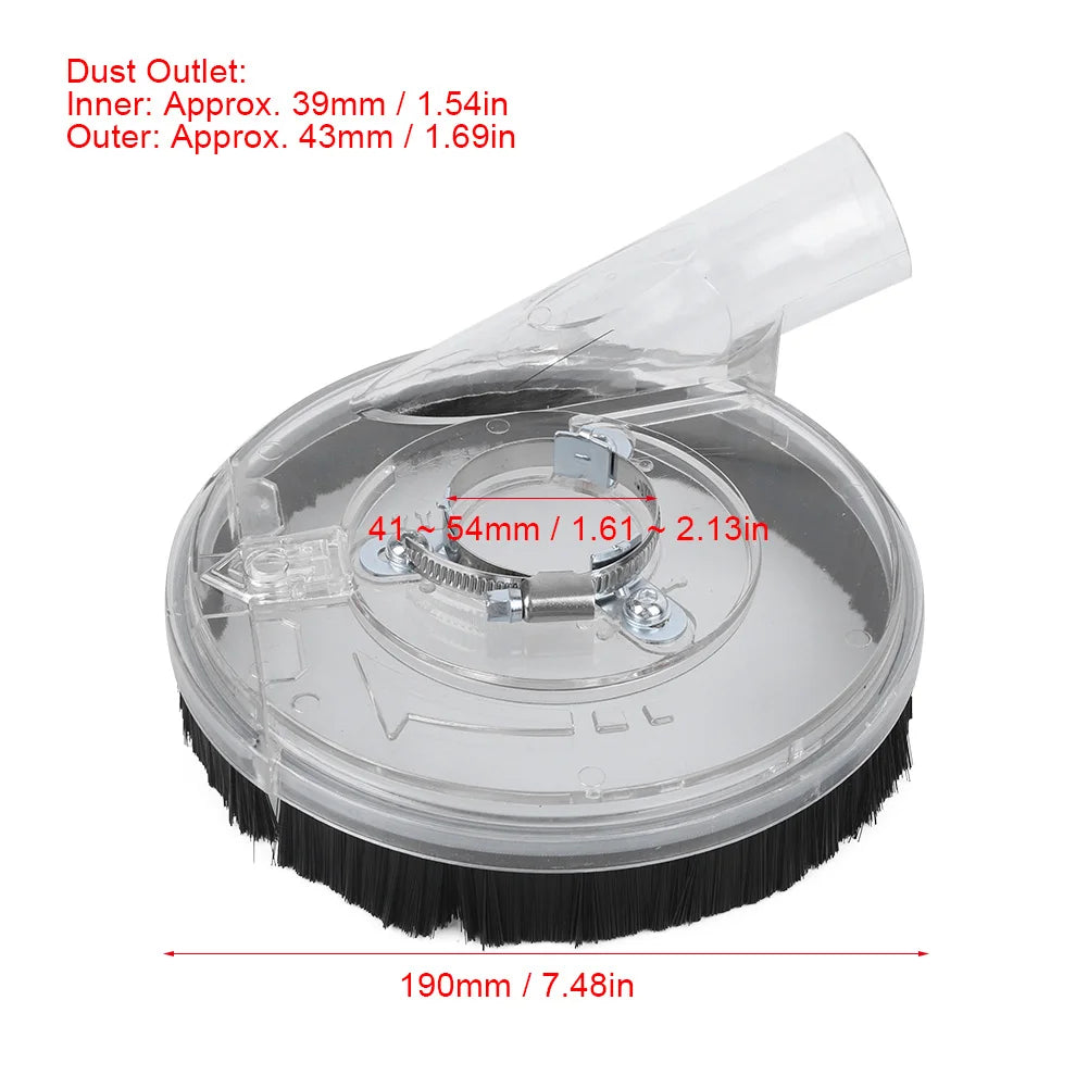 Grinding Cover Transparent Grinder Cutting Hood Angle Accessories
