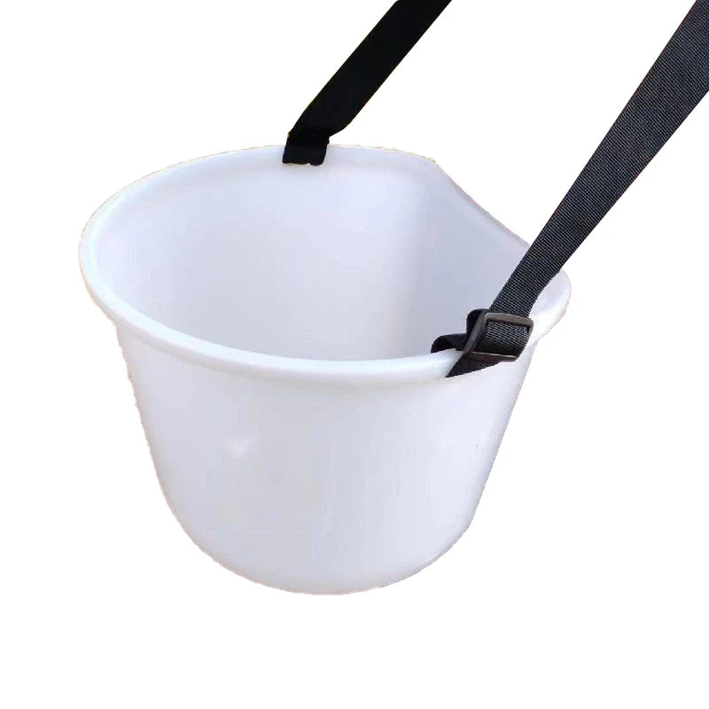 Thickened Plastic Fruit Picking Bucket | Adjustable Shoulder Strap